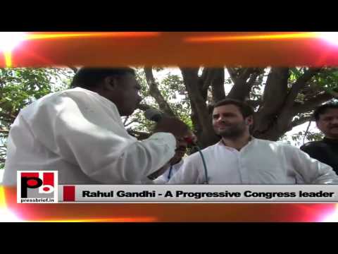 Rahul Gandhi - "I want to go to the depth of the problems"