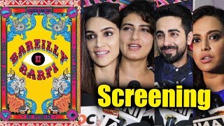 Bareilly Ki Barfi Movie Screening | Kriti Sanon, Ayushmann, Fatima, Swara Bhaskar