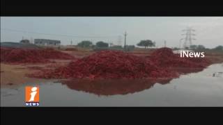 North Telangana Mirchi And Tobacco Farmers Huge Losses In Crops Due To Heavy Rain | iNews