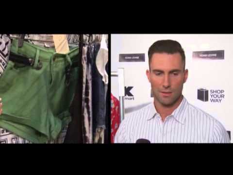 Levine Launches Fashion Line News Video