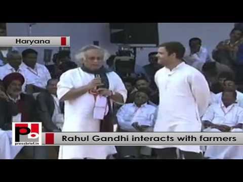 Rahul Gandhi to farmers, stresses for the need to reform education sector