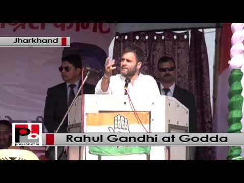 Jharkhand- Where are the good days as promised by Modi, asks Rahul Gandhi