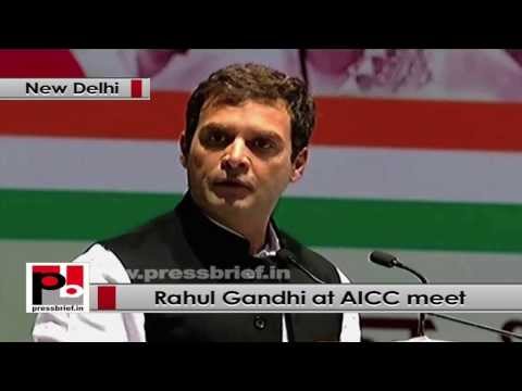 Rahul Gandhi at AICC meet to MPs, MLAs- We need to bring your voice back into law making