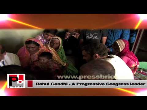 Rahul Gandhi - "We try to help as much as we can"