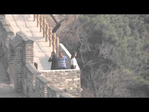 Raw- First Lady, Daughters Visit Great Wall News Video