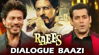Salman Khan IMITATES Shahrukh's RAEES Dialogue On Bigg Boss 10
