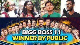 Bigg Boss 11 Winner Prediction | Public Reaction | Hina, Shilpa, Vikas Gupta, Sapna, Hiten, Arshi