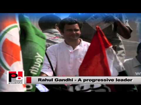 Rahul Gandhi- Young leader  for the masses