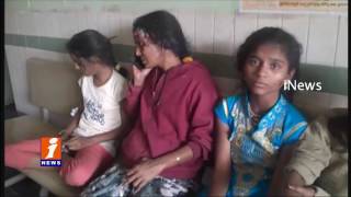 15 Students Injured as Bus Fall Down at Sanjamala Mandal | Kurnool | iNews