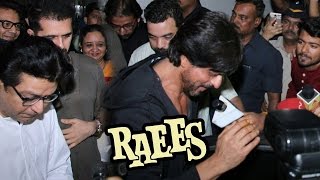 Shahrukh Khan MEETS MNS Raj Thackeray To Talk About RAEES