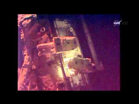 Raw- ISS Astronauts Tackle Urgent Repair Job News Video