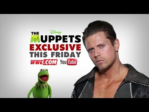 The Miz goes behind-the-scenes with The Muppets -WWE Wrestling Video