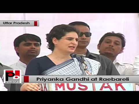 Priyanka Gandhi Vadra slams BJP and urges to cast vote in favour of Congress at Raebareli (UP)