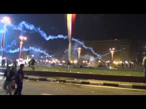 Raw: Egyptian Clash at Tahrir Square News Video