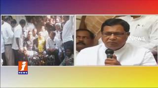 T Congress Supports To Kodandaram Protest Against Land Acquisition Act | iNews