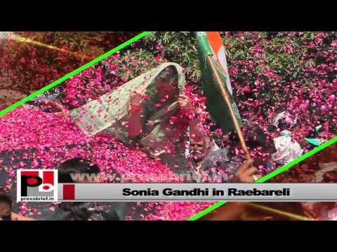 Sonia Gandhi files nomination from Raebareli Lok Sabha seat
