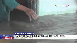 Ratusan Rumah Tergenang Banjir