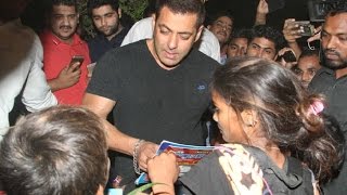 Salman Khan Extraordinary Gifts For Street Kids!