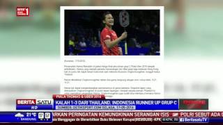 Tim Uber Indonesia Runner Up Grup C