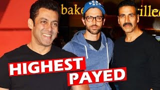 Salman Khan BEATS Akshay Kumar, Hrithik Roshan - Highest Tax Payer