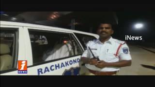 Rachakonda Traffic Police Drunk And drive Test At Outer Ring Road | 12 Cases Registered | iNews