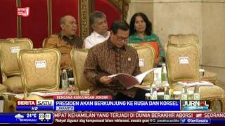 Jokowi Dijadwalkan Kunjungi Rusia dan Korsel