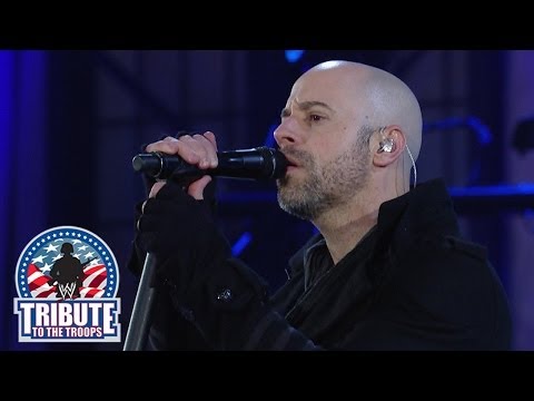 Daughtry performs "Waiting for Superman"- Tribute to the Troops 2013 - WWE Wrestling Video