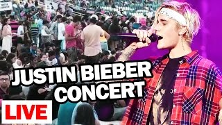 Justin Bieber LIVE Concert India - Inside FOOTAGE - DY Patil Stadium - Purpose India Tour