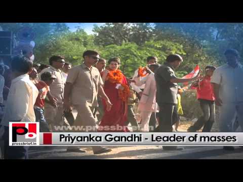 Priyanka Gandhi Vadra - inspiring campaigner, voice of the youth