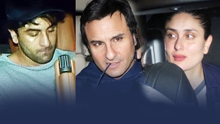 Ranbir Kapoor, Kareena, Saif Ali Khan SPOTTED At Shashi Kapoor's House