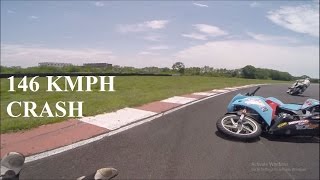 Honda CBR250R Race 2 Highlights (Start, Crash, overtakes)