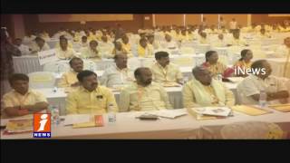 Chandrababu Naidu Serious Class With TDP Leaders Over Group Politics | iNews