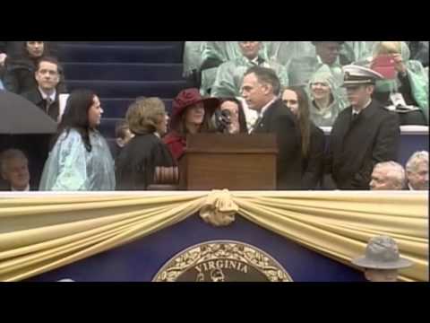 Raw- McAuliffe Sworn in As Virginia Governor News Video