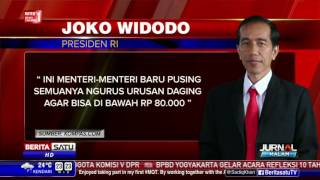 Jokowi Minta Harga Daging Sapi di Bawah Rp 80 Ribu per Kg