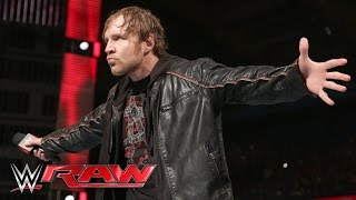 Dean Ambrose ponders his potential WWE World Heavyweight Championship reign: Raw, March 7, 2016