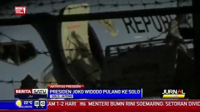 Presiden Jokowi Mudik Singkat ke Solo
