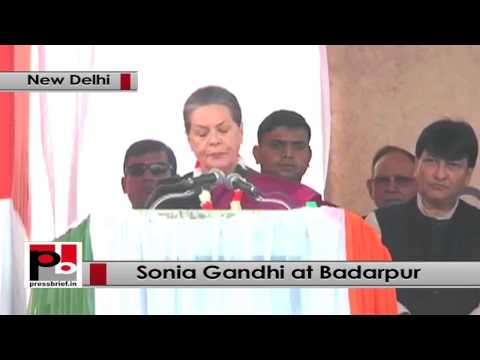 Delhi polls- Sonia Gandhi urges voters to defeat the forces of â€˜hatredâ€™