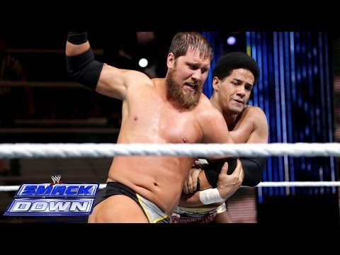 The Prime Time Players vs. Ryback & Curtis Axel- SmackDown, Jan. 31, 2014 - WWE Wrestling Video