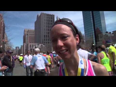 Thousands Cross Boston Marathon Finish Line News Video