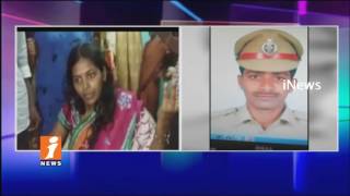 Kukunoorpally SI Prabhkar Reddy Wife Accuses Police on Her Husband Demise | iNews