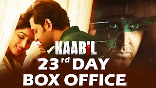 Hrithik's KAABIL - 23rd DAY BOX OFFICE COLLECTION - STEADY
