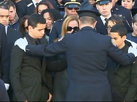 Thousands Attend Funeral of Slain NYPD Officer News Video