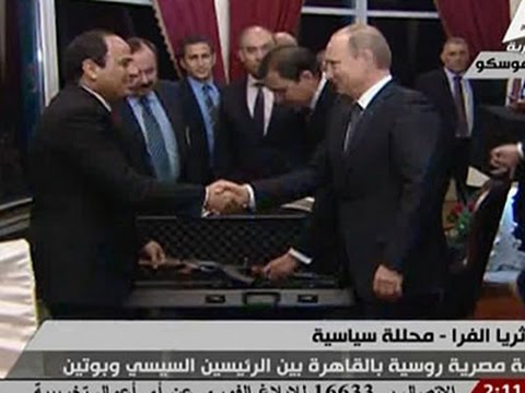 Putin Presents Egypt's El-Sissi With Rifle News Video
