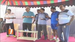 Tennis Summer Sports Camp In Vizianagaram | Union Minister Ashok Gajapathi Raju Participate | iNews