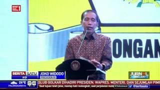 Kelakar Jokowi Jawab Isu Istana Dukung Caketum Golkar