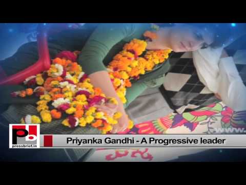 Young and charismatic Priyanka Gandhi â€“Energetic Congress campaigner