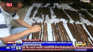Puluhan Granat dan Ranjau Ditemukan di Sukabumi