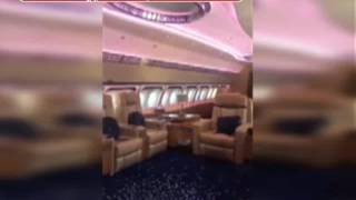 देखिये यूएई के क्राउन प्रिंस की शानदार प्लेन (See the spectacular Of UAE Crown Prince plane)
