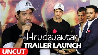 Hrudayantar Trailer Launch - Full HD Video - Hrithik Roshan, Vikram Phadnis