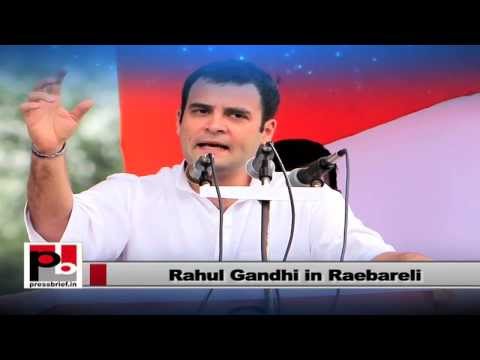 Rahul Gandhi - UP hasn't provide any benefit to minority and dalit